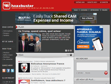 Tablet Screenshot of hoaxteam.com